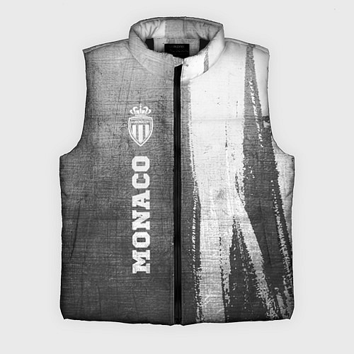 Мужской жилет Monaco - grey gradient по-вертикали / 3D-Черный – фото 1