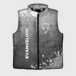 Мужской жилет Evangelion - grey gradient вертикально