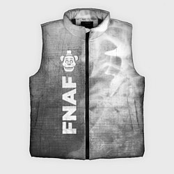 Мужской жилет FNAF - grey gradient по-вертикали, цвет: 3D-черный