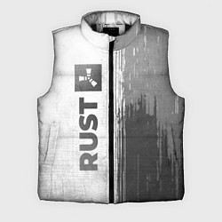 Мужской жилет Rust - white gradient по-вертикали