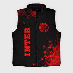 Мужской жилет Inter - red gradient вертикально