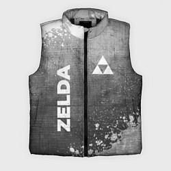 Мужской жилет Zelda - grey gradient вертикально