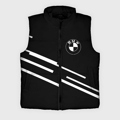 Мужской жилет BMW geometry line / 3D-Черный – фото 1