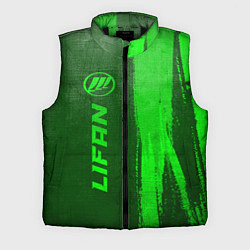 Мужской жилет Lifan - green gradient по-вертикали