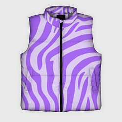 Мужской жилет Лавандовый тигровый паттерн