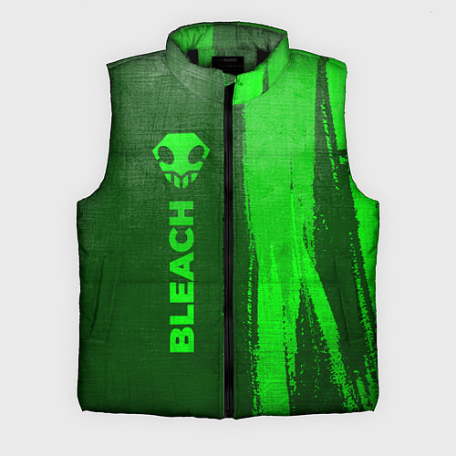Мужской жилет Bleach - green gradient по-вертикали / 3D-Черный – фото 1
