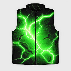 Мужской жилет Color green black, цвет: 3D-черный