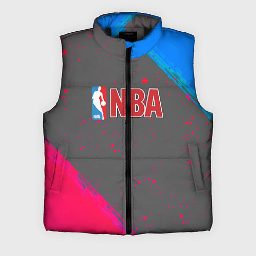 Мужской жилет NBA неоновые краски / 3D-Черный – фото 1