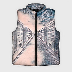 Мужской жилет Сумрачный город