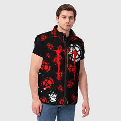 Мужской жилет Monster energy anarhy, цвет: 3D-черный — фото 2