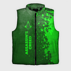 Мужской жилет Assassins Creed - green gradient по-вертикали