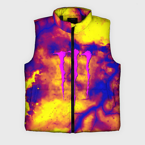 Мужской жилет Monster energy storm grunge / 3D-Черный – фото 1