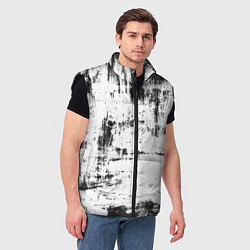 Мужской жилет Color black and white, цвет: 3D-черный — фото 2