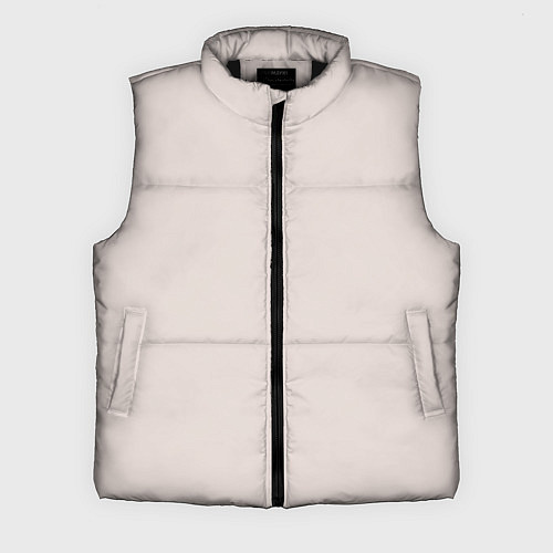 Мужской жилет Светлый оттенок цвета года 2025 Пантон / 3D-Черный – фото 1