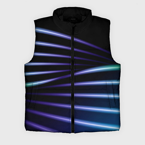 Мужской жилет Color black blue / 3D-Черный – фото 1