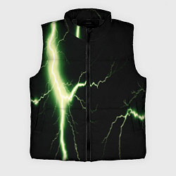 Мужской жилет Lightning yellow текстура