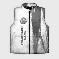 Мужской жилет Tomodachi Game - white gradient по-вертикали, цвет: 3D-черный
