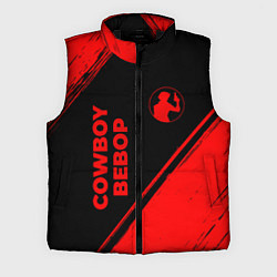 Мужской жилет Cowboy Bebop - red gradient вертикально