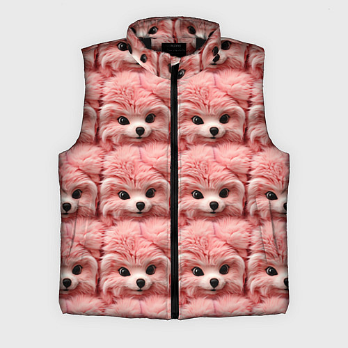 Мужской жилет Игрушки зверушки / 3D-Черный – фото 1