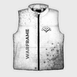 Мужской жилет Warframe - white gradient вертикально