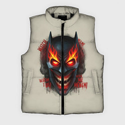Мужской жилет Огенный Бэтмент, цвет: 3D-черный