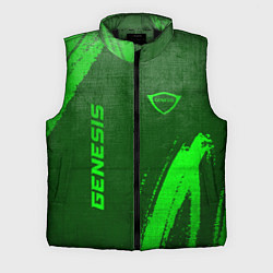Мужской жилет Genesis - green gradient вертикально