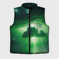 Мужской жилет Зелёный гром