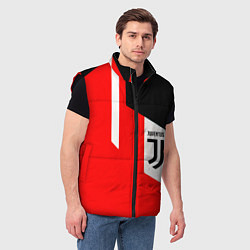 Мужской жилет Juventus sport geometry, цвет: 3D-черный — фото 2
