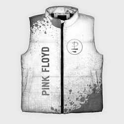 Мужской жилет Pink Floyd - white gradient вертикально, цвет: 3D-черный