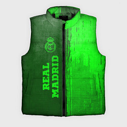 Мужской жилет Real Madrid - green gradient по-вертикали