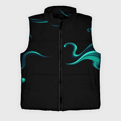 Мужской жилет Color light blue abstraction