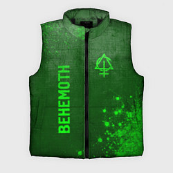 Мужской жилет Behemoth - green gradient вертикально