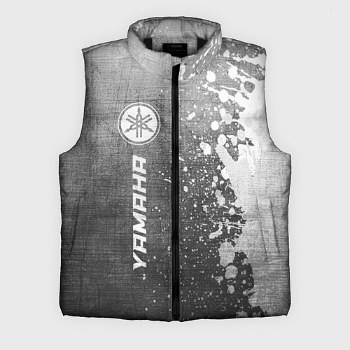 Мужской жилет Yamaha - grey gradient по-вертикали / 3D-Черный – фото 1