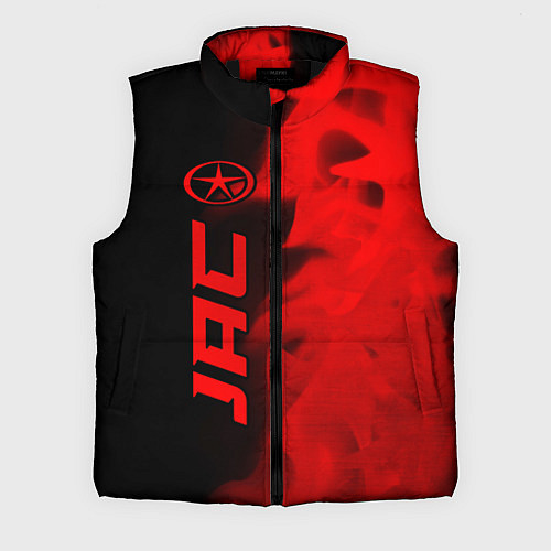 Мужской жилет JAC - red gradient по-вертикали / 3D-Черный – фото 1