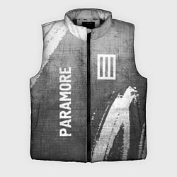 Мужской жилет Paramore - grey gradient вертикально, цвет: 3D-черный