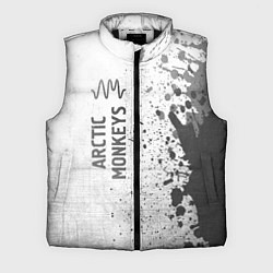 Мужской жилет Arctic Monkeys - white gradient по-вертикали