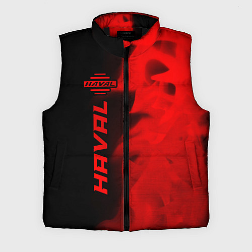 Мужской жилет Haval - red gradient по-вертикали / 3D-Черный – фото 1