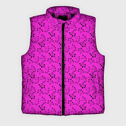 Мужской жилет Ягодная поляна неоновый малиновый