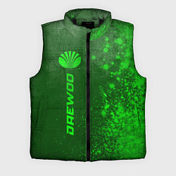 Мужской жилет Daewoo - green gradient по-вертикали