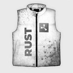 Мужской жилет Rust - white gradient вертикально, цвет: 3D-черный