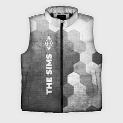 Мужской жилет The Sims - grey gradient по-вертикали, цвет: 3D-черный