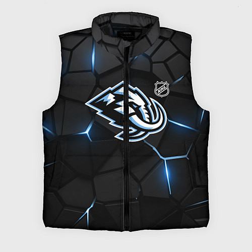 Мужской жилет Юта Маммот - НХЛ хоккей / 3D-Черный – фото 1