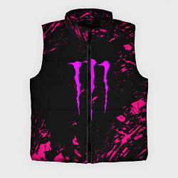 Мужской жилет Monster energy неоновые краски лого, цвет: 3D-черный