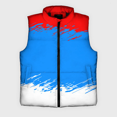 Мужской жилет Патриот - флаг / 3D-Черный – фото 1