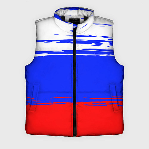 Мужской жилет Патриот - флаг / 3D-Черный – фото 1