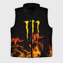 Мужской жилет Monster energy orange fire