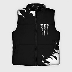 Мужской жилет Monster energy fire white