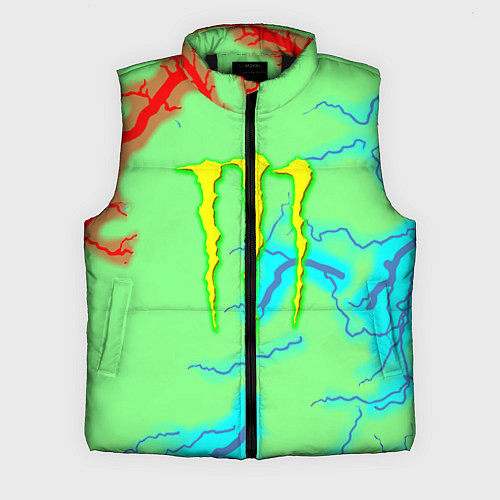 Мужской жилет Monster energy storm electrix / 3D-Черный – фото 1
