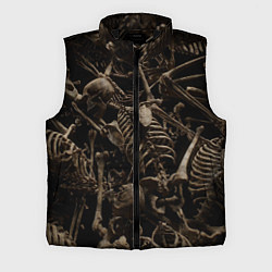 Мужской жилет Человеческие кости