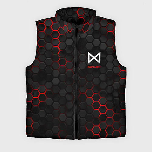 Мужской жилет Мехагодзилла красный / 3D-Черный – фото 1